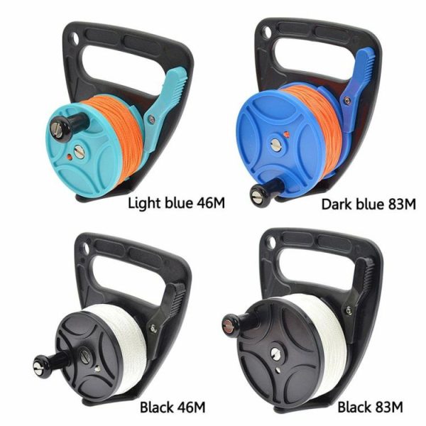 Diving |   Cave Reel with Handle Durable Nylon Weaving Smooth Rustproof Outdoor Accessories