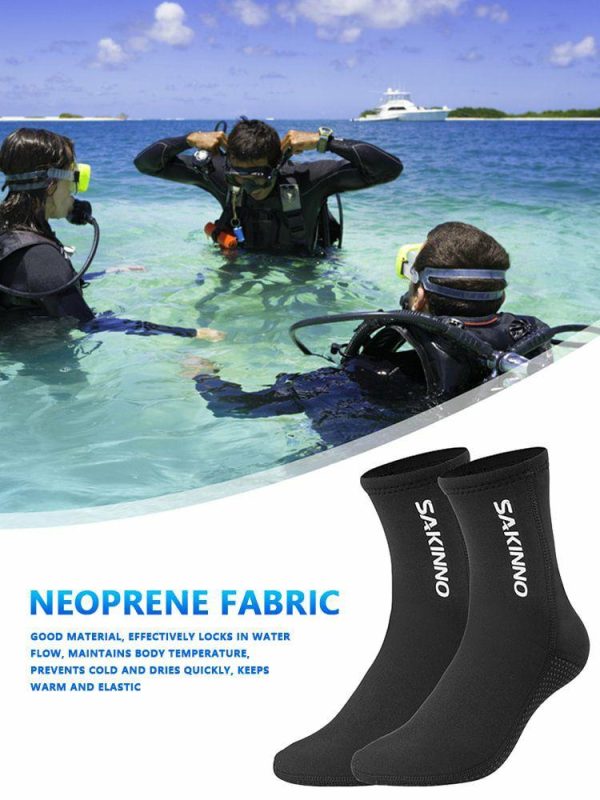 Diving |   Unisex Beach Fin Sock Scratch Resistant Neoprene Warm Cold Proof for Water Sport