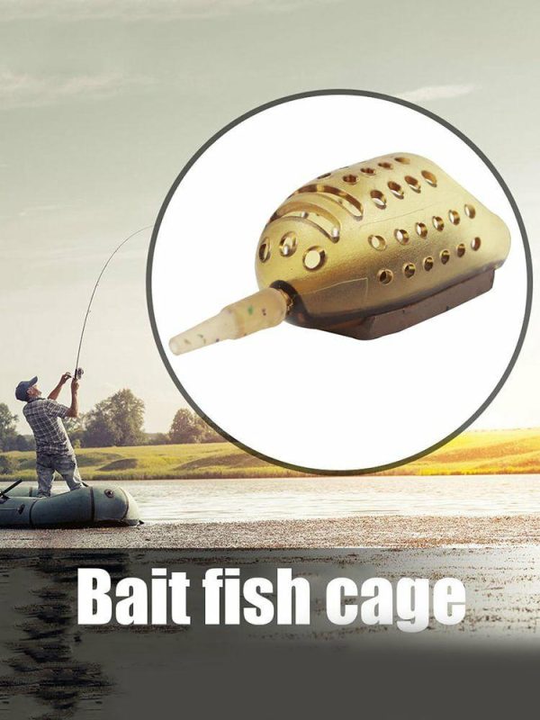 Fishing Gear |   30g/40g/50g Carp Fishing Bait Feeder Lure Holder Trap Fishing Cage Basket