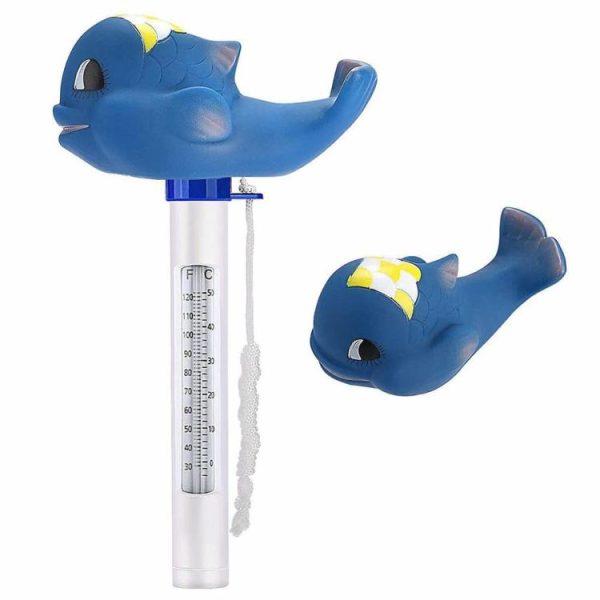 Pool & Accessories |   Cartoon Whale Thermometer 0 -50 Swimming Pool Thermometer for Spas Hot Tubs