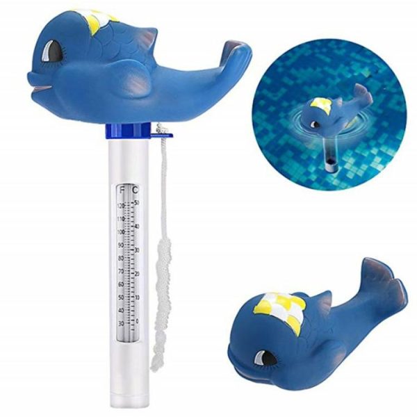 Pool & Accessories |   Cartoon Whale Thermometer 0 -50 Swimming Pool Thermometer for Spas Hot Tubs