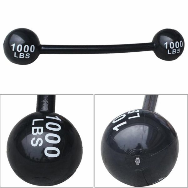 Water fun |   Kids PVC Thickened Inflatable Barbell Toys Baby Fitness Dumbbell Sports Toy