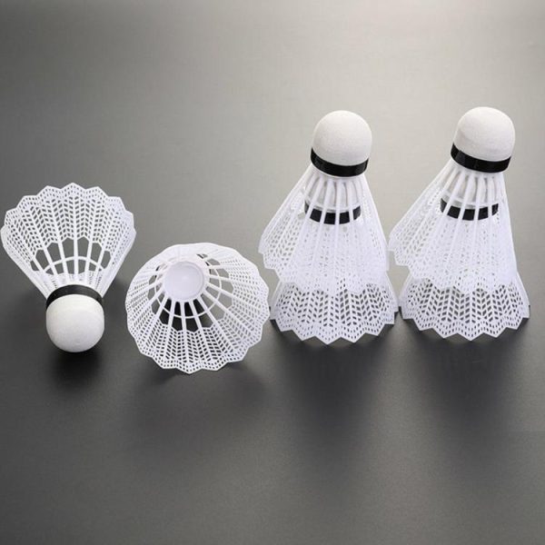 Badminton |   12pcs Plastic Badminton Balls Lightweight Badminton Shuttlecock Outdoor Supplies