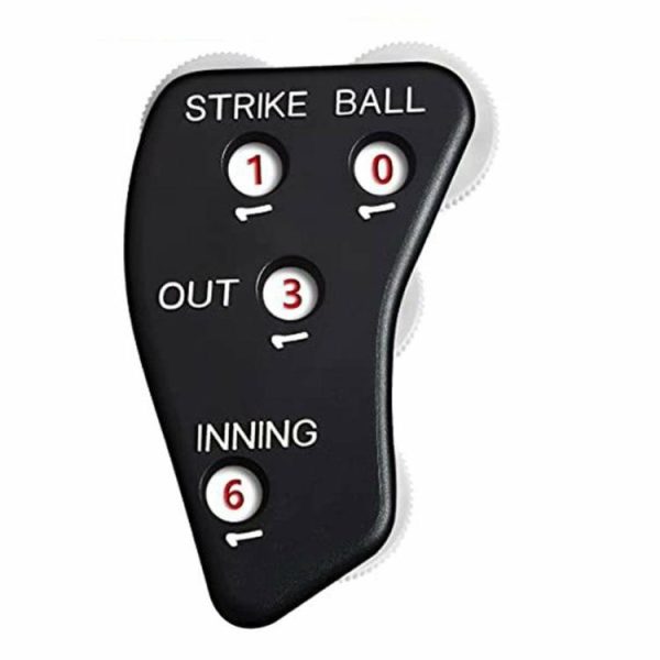 Baseball |   4 Wheel Baseball Umpire Clicker Non-Slip Softball Counter for Outdoor Sports