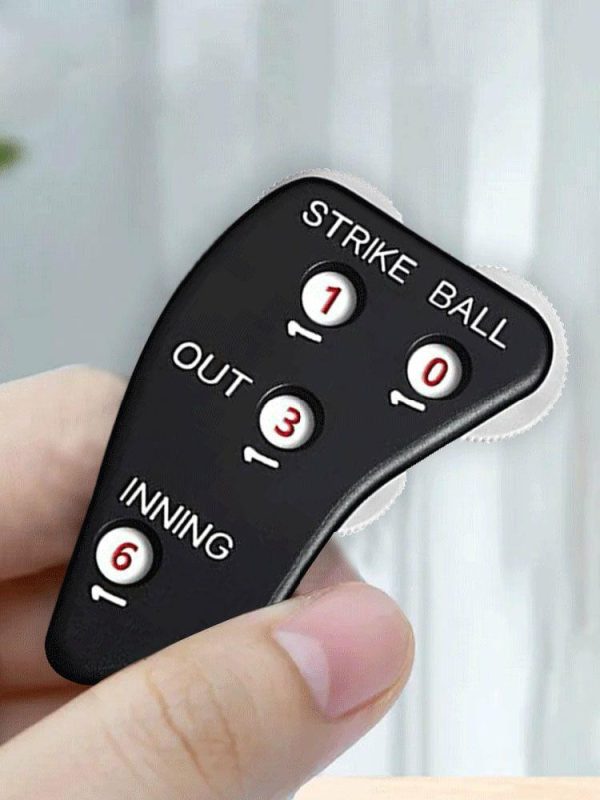 Baseball |   4 Wheel Baseball Umpire Clicker Non-Slip Softball Counter for Outdoor Sports