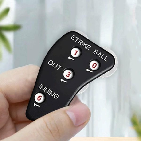 Baseball |   4 Wheel Baseball Umpire Clicker Non-Slip Softball Counter for Outdoor Sports