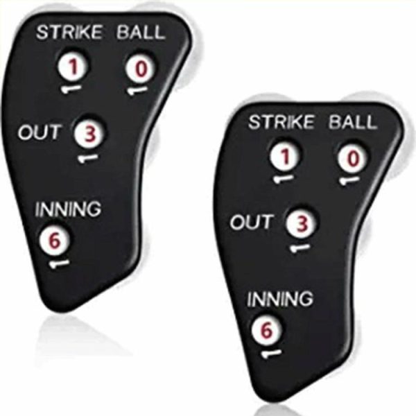 Baseball |   4 Wheel Baseball Umpire Clicker Non-Slip Softball Counter for Outdoor Sports