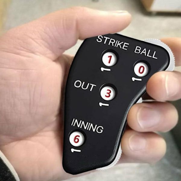 Baseball |   4 Wheel Baseball Umpire Clicker Non-Slip Softball Counter for Outdoor Sports