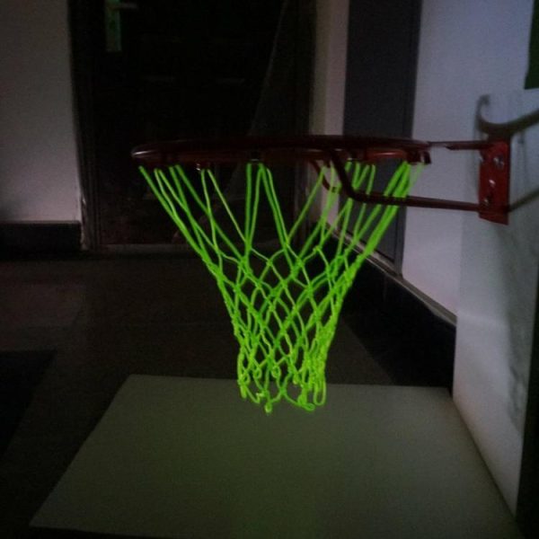 Basketball |   Glowing Basketball Net 12 Loops Basketball Target Net Outdoor Sport Accessories