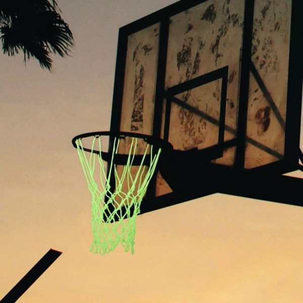 Basketball |   Glowing Basketball Net 12 Loops Basketball Target Net Outdoor Sport Accessories