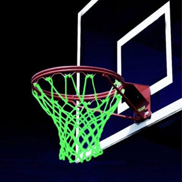 Basketball |   Glowing Basketball Net 12 Loops Basketball Target Net Outdoor Sport Accessories