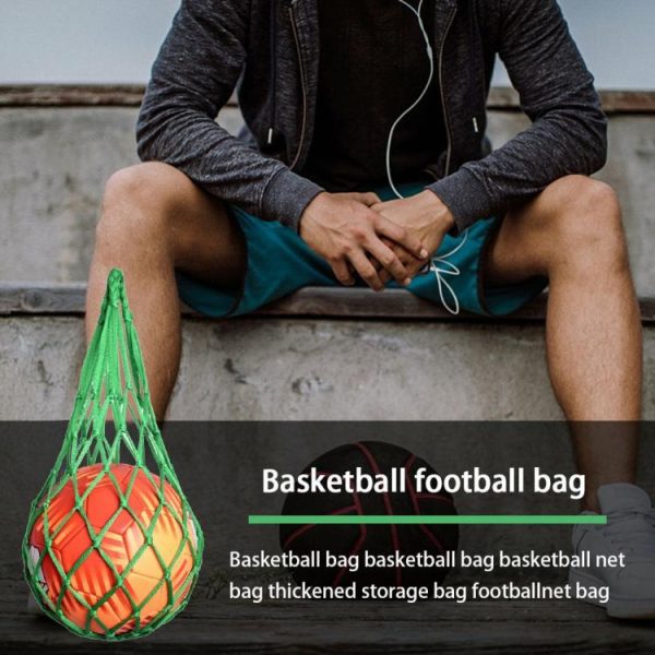 Basketball |   Large Gym Basketball Carry Bag Gym Sports Net Football Soccer Volleyball Bag