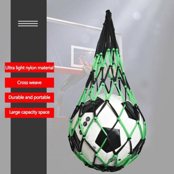 Basketball |   Large Gym Basketball Carry Bag Gym Sports Net Football Soccer Volleyball Bag