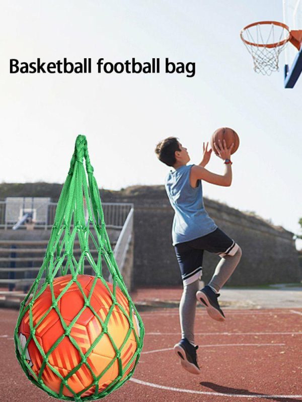 Basketball |   Large Gym Basketball Carry Bag Gym Sports Net Football Soccer Volleyball Bag