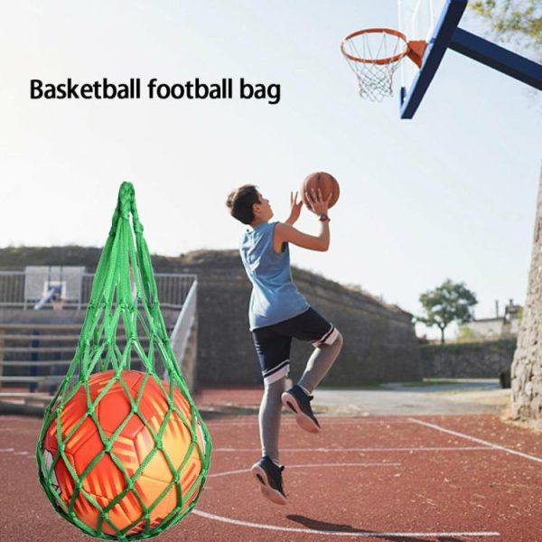 Basketball |   Large Gym Basketball Carry Bag Gym Sports Net Football Soccer Volleyball Bag