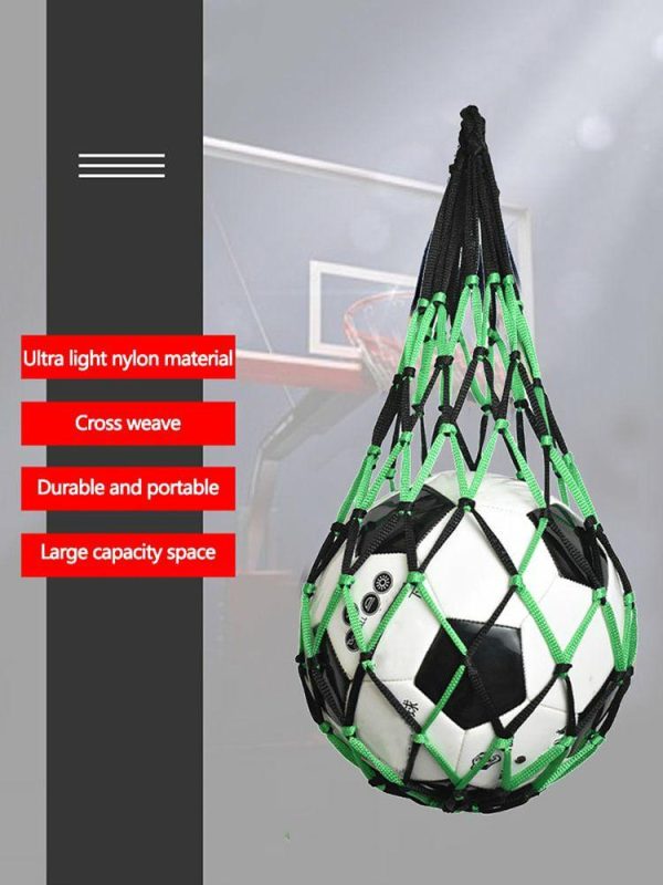 Basketball |   Large Gym Basketball Carry Bag Gym Sports Net Football Soccer Volleyball Bag