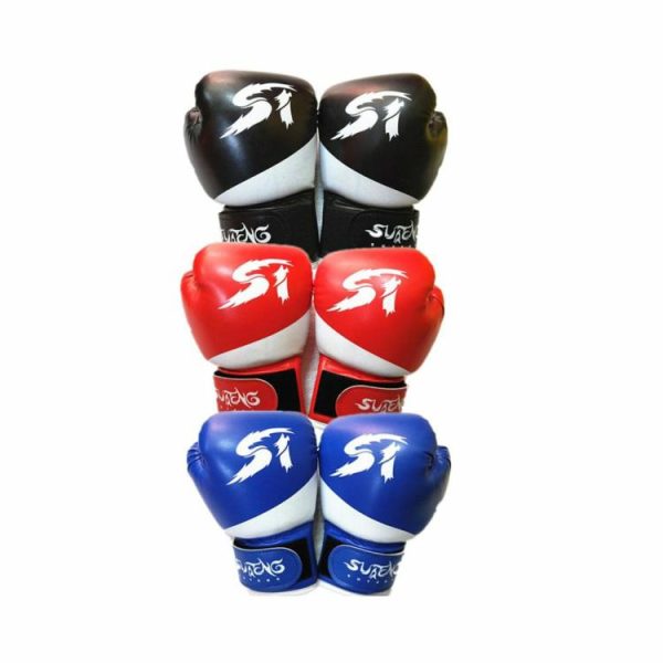 Boxing |   1 Pair Sports Protection PU Leather Kids Boxing Gloves Sanda Training Equipment