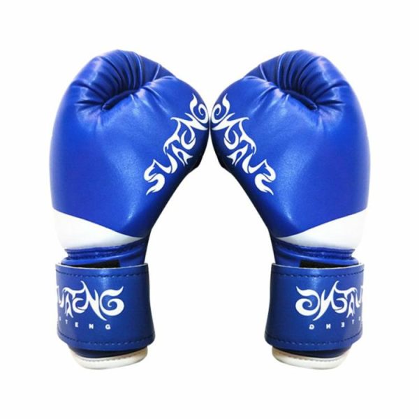 Boxing |   1 Pair Sports Protection PU Leather Kids Boxing Gloves Sanda Training Equipment