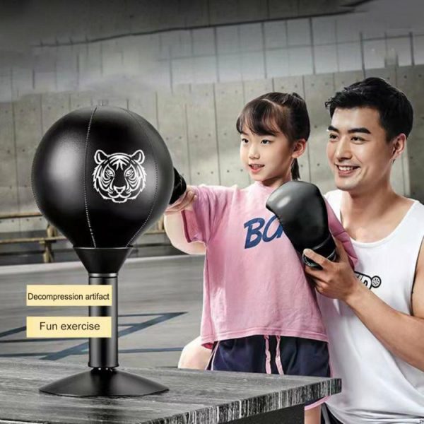 Boxing |   Desktop Punching Bag with Suction Cup Boxing Bag Free Standing Stress Buster