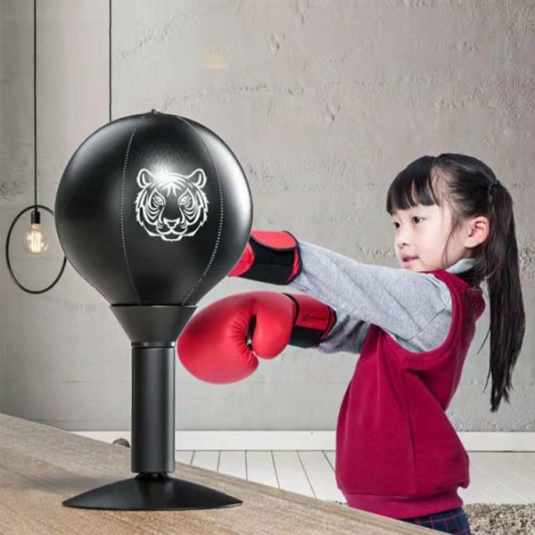 Boxing |   Desktop Punching Bag with Suction Cup Boxing Bag Free Standing Stress Buster