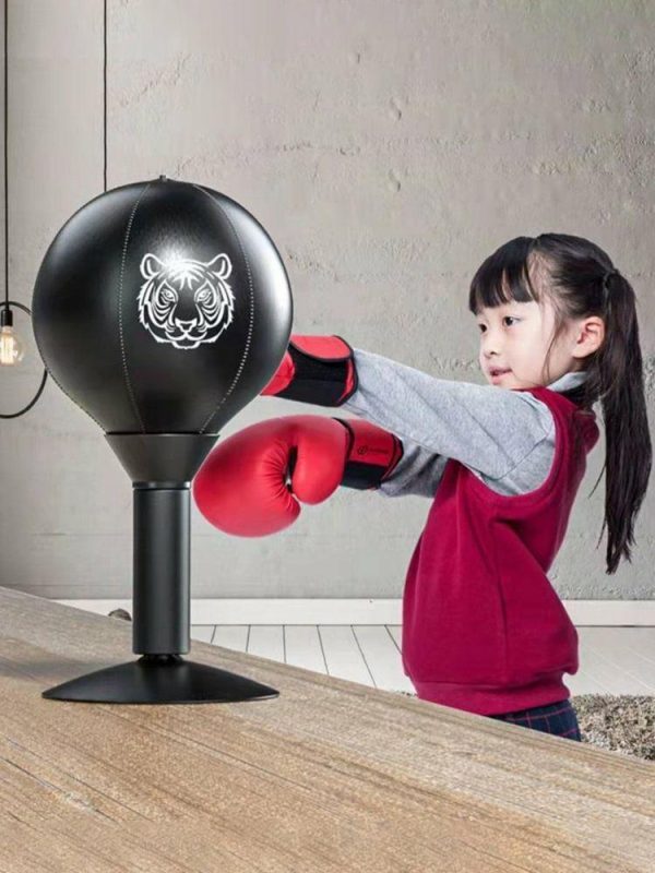 Boxing |   Desktop Punching Bag with Suction Cup Boxing Bag Free Standing Stress Buster