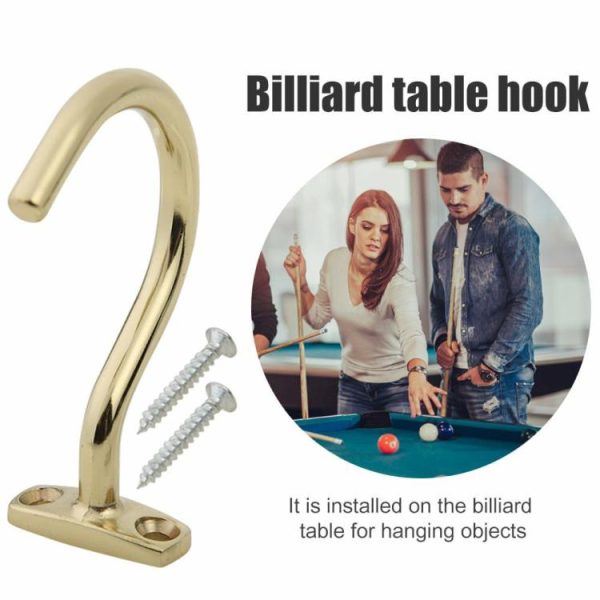 Snooker & Billiard |   Billiard Hanging Iron Hook for Pool Table Rack Holder Snooker Accessories