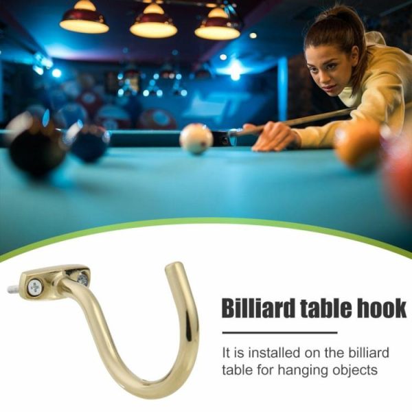 Snooker & Billiard |   Billiard Hanging Iron Hook for Pool Table Rack Holder Snooker Accessories