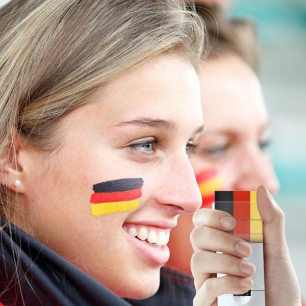 Soccer |   Country Flag Face Paint Stick for Germany Pigment Pen Football Fan Brush Stick