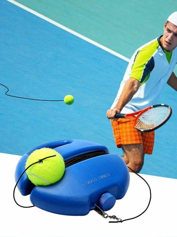 Tennis |   Tennis Exercise Equipment Rebound Ball Non-slip Base for Adults/Kids/Beginners