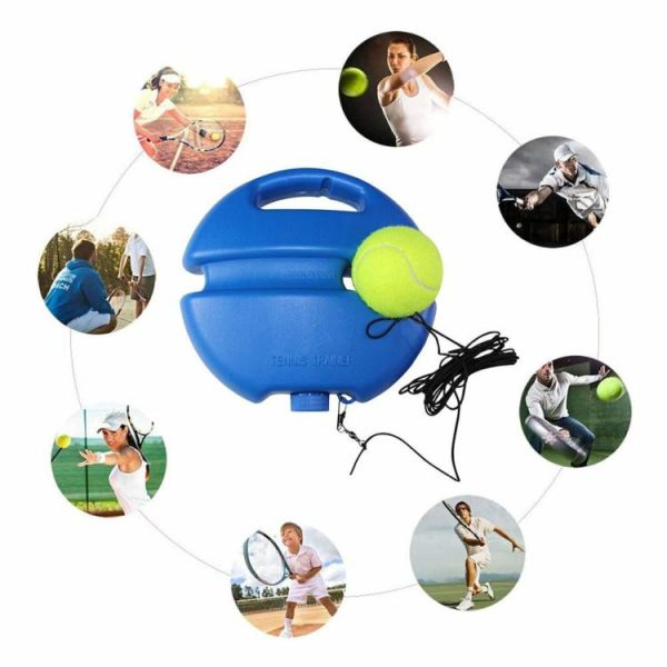 Tennis |   Tennis Exercise Equipment Rebound Ball Non-slip Base for Adults/Kids/Beginners