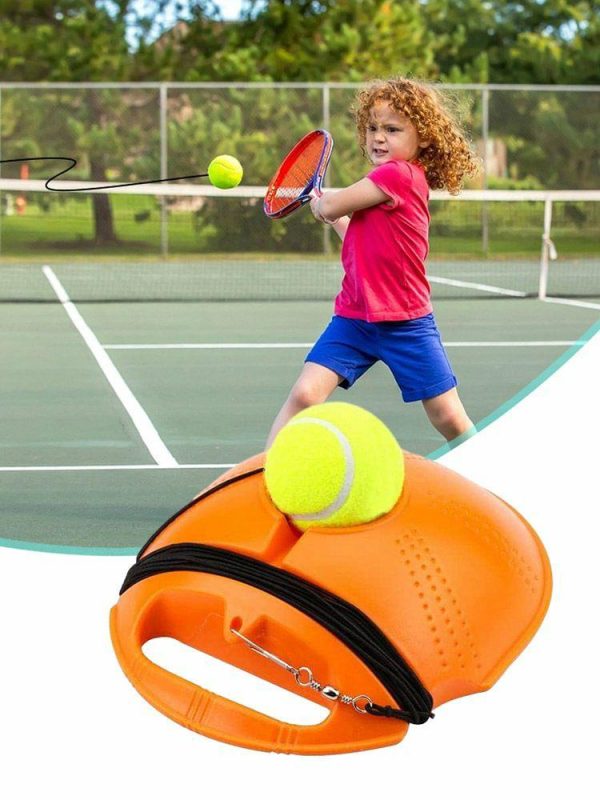 Tennis |   Tennis Exercise Equipment Rebound Ball Non-slip Base for Adults/Kids/Beginners