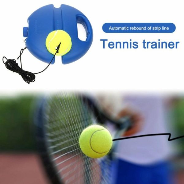 Tennis |   Tennis Exercise Equipment Rebound Ball Non-slip Base for Adults/Kids/Beginners