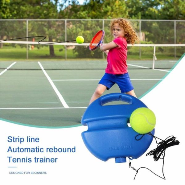 Tennis |   Tennis Exercise Equipment Rebound Ball Non-slip Base for Adults/Kids/Beginners