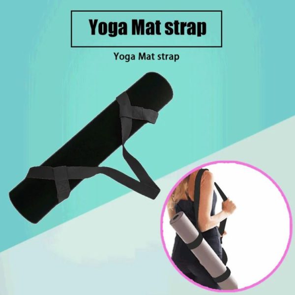 Exercises of Yoga |   Yoga Mat Strap Adjustable Yoga Mat Carrier Stretching Strap for Daily Stretching