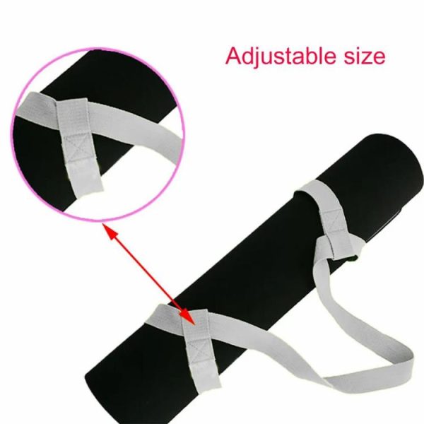 Exercises of Yoga |   Yoga Mat Strap Adjustable Yoga Mat Carrier Stretching Strap for Daily Stretching