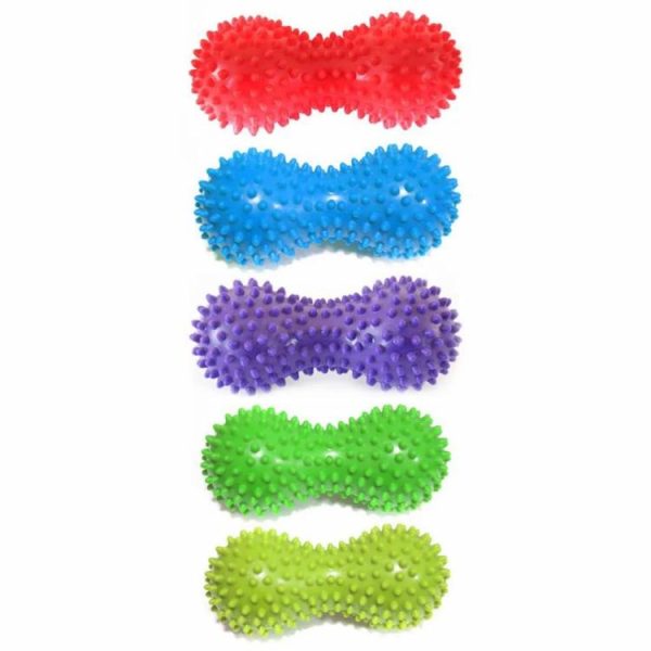 Massage Release |   PVC Peanut Shape Massage Yoga Fitness Ball Stress Relax Body Spiky Massager